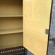 Breton bonnetière wardrobe in solid oak with 1 door and 1 drawer.