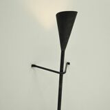 Set of 2 brutalist wall / floor lamps, 1980s The Netherlands.