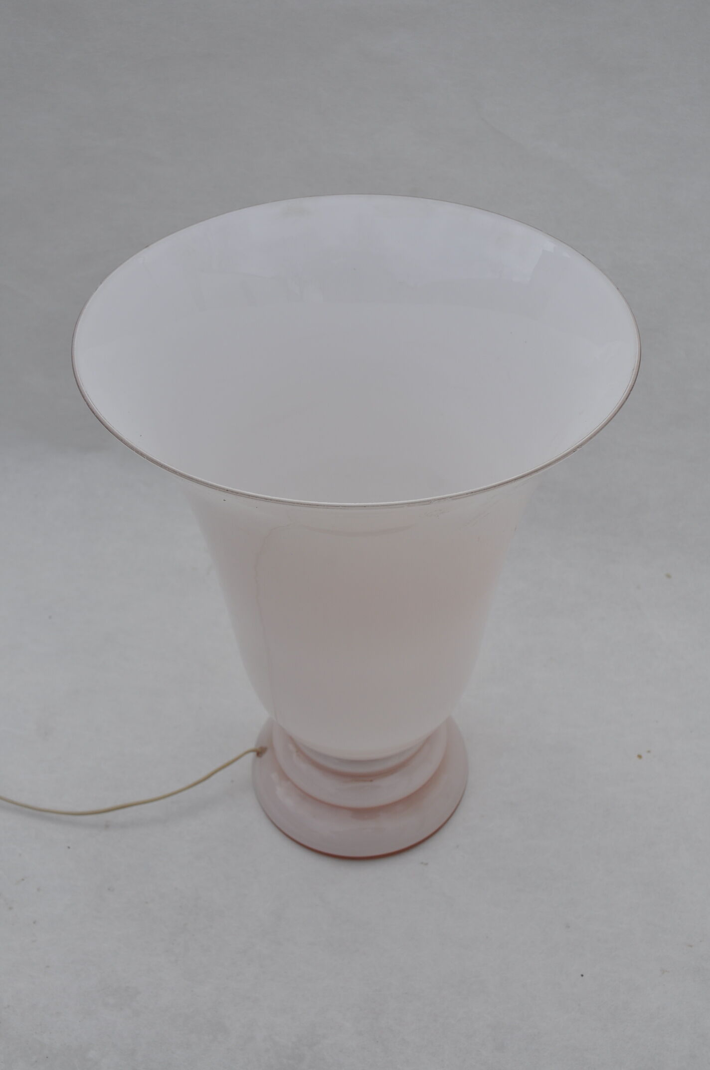 50 years pink opaline lamp - vintage