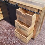 Industrial sideboard