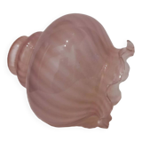 Antique Pink Glass Lamp Globe / Lampshade