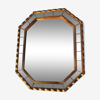 Miroir ancien 1920/1930 - 47x38cm