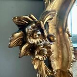 Large vintage baroque gold mirror 102x68