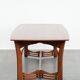 Table à manger de style Art Nouveau pour 4 à 6 personnes