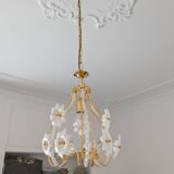 Lampadario vintage in vetro di Murano – "Bocciolo di Fiore" - Altezza