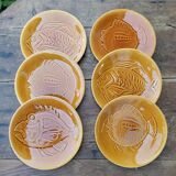 6 plates Robert picault