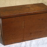 card box, old wooden
