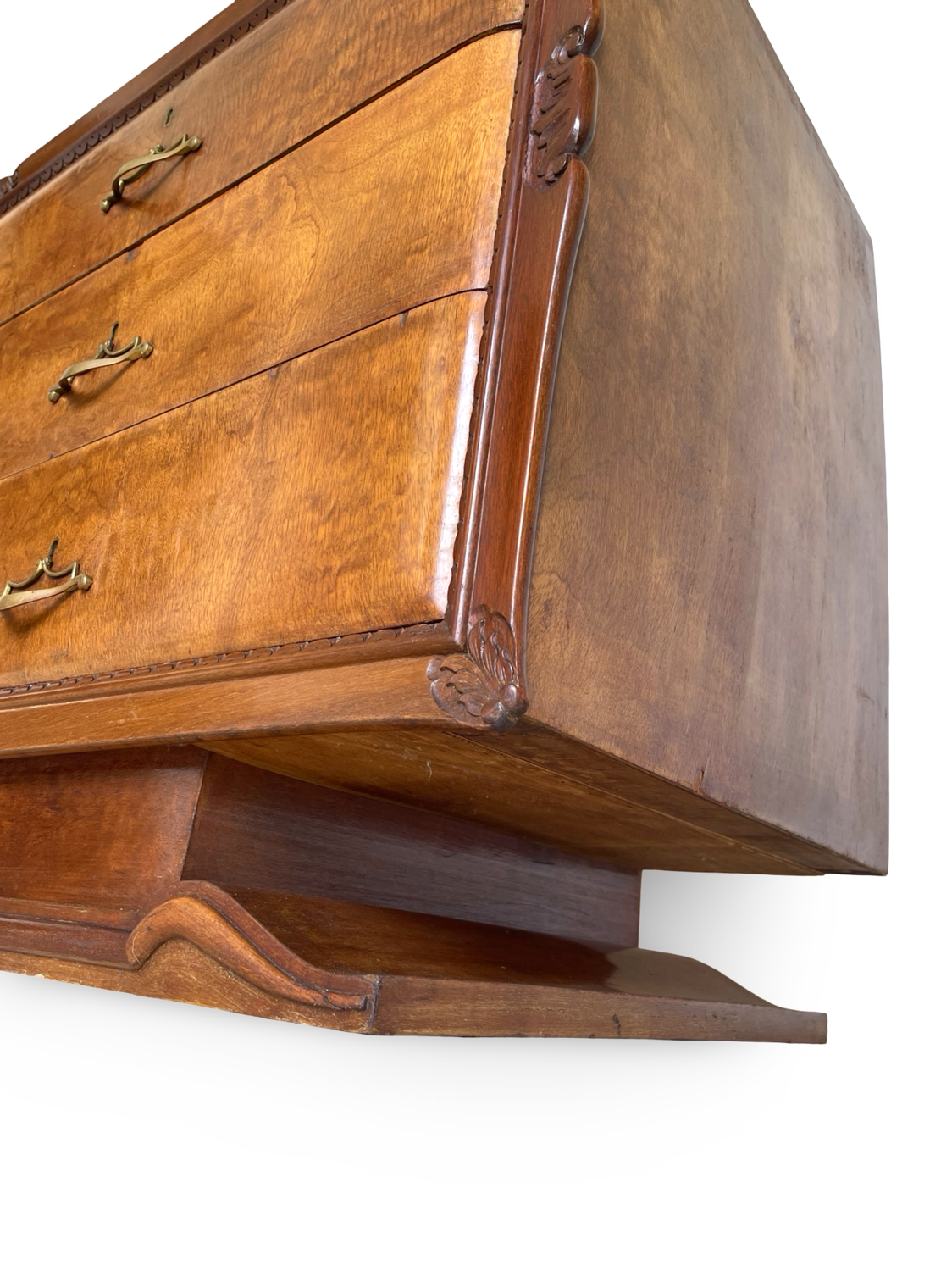 An art deco Italian chest of drawers, Italy 1950s