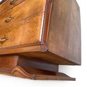 An art deco Italian chest of drawers, Italy 1950s