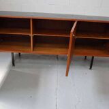 Teak sideboard by Louis Paolozzi for Monopoly, France 1960's
