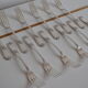 12 metal argente orfevre frionnet french table forks