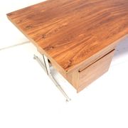 Large exclusive vintage rosewood corner desk by Voko made in the 1960s