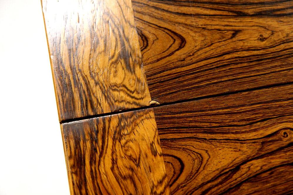 Scandinavian rosewood dining table, Sweden, 1960s