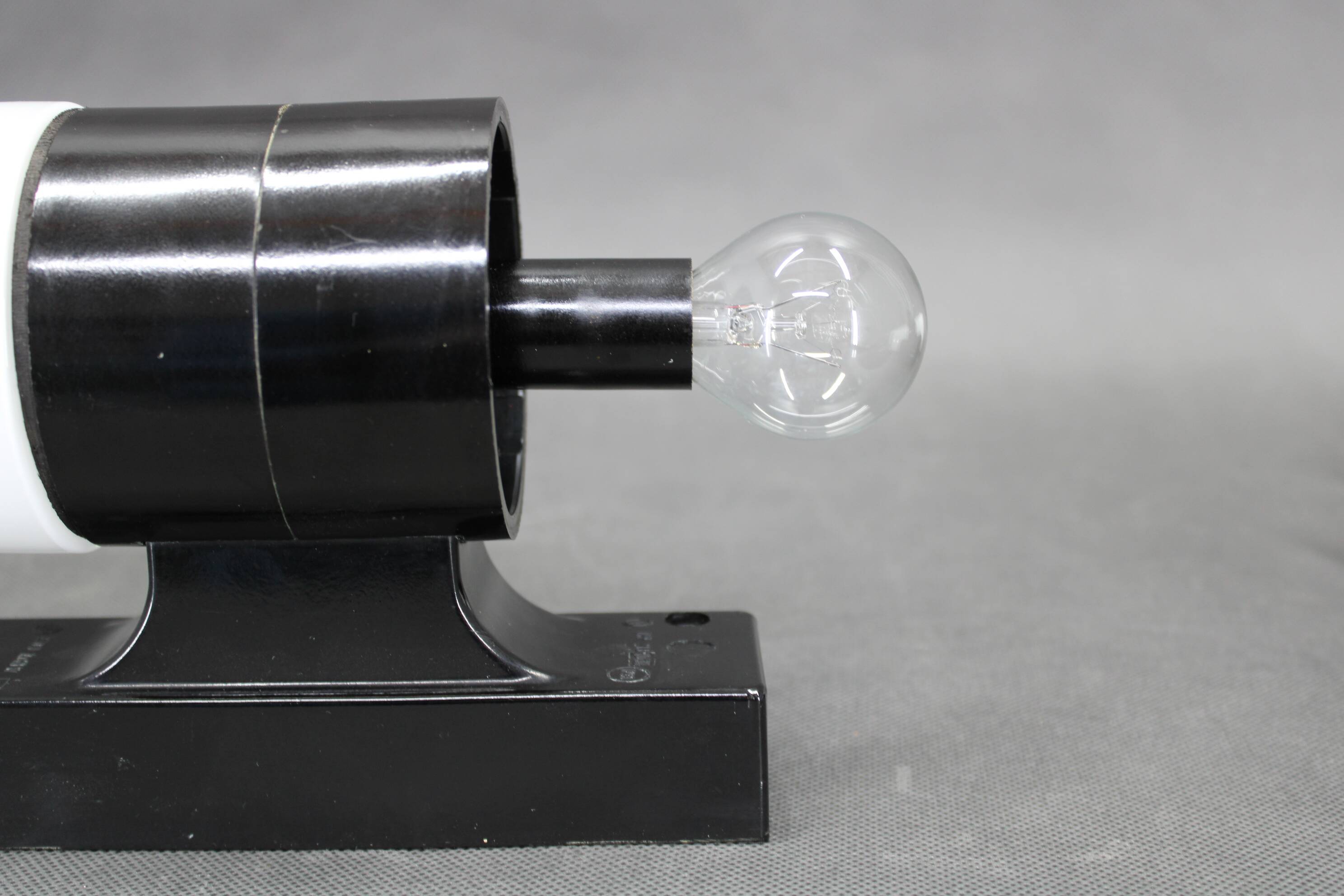 1960s Set of Two Glass/Bakelite Wall Lights , Czechoslovakia