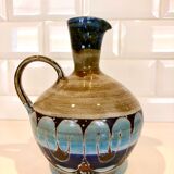 Roland Moreau - Tourette sur Loup - 70's decanter in enamelled stoneware