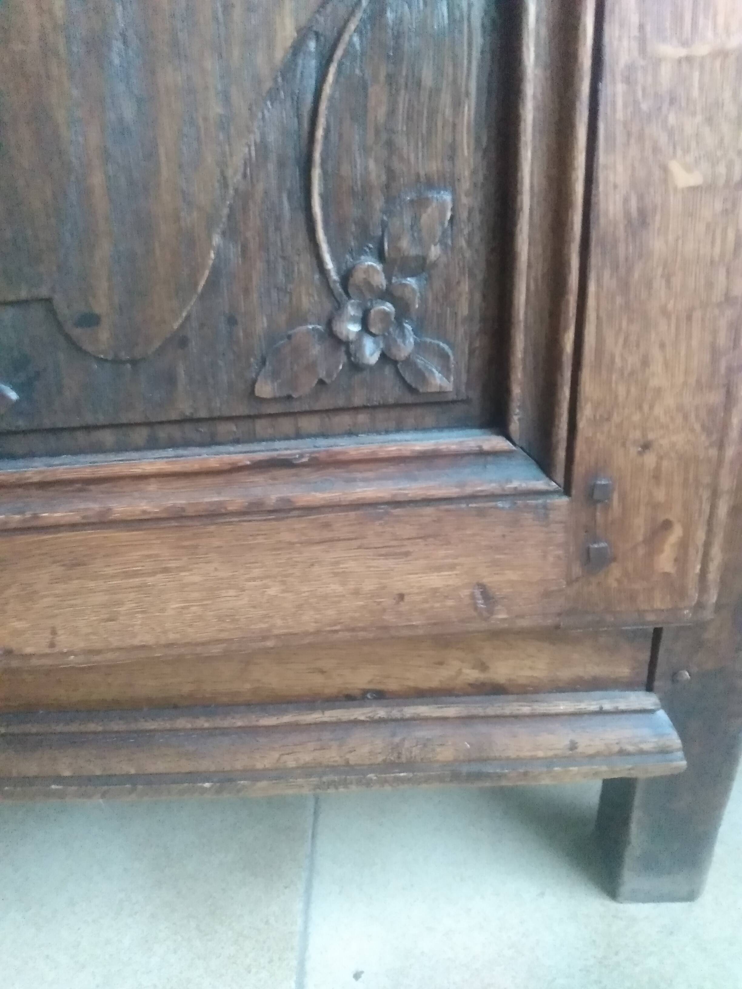 Carved cabinet