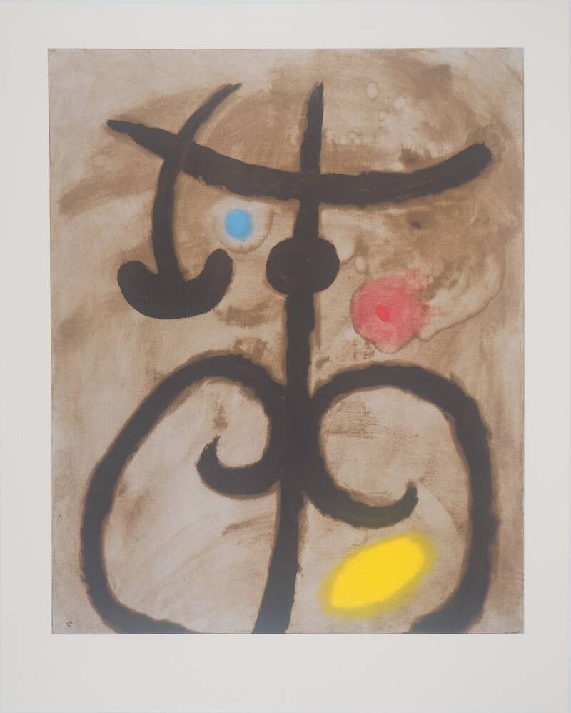 Joan Miró: Twin Sisters - Signed Lithograph