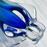 Vase en verre épais style Murano