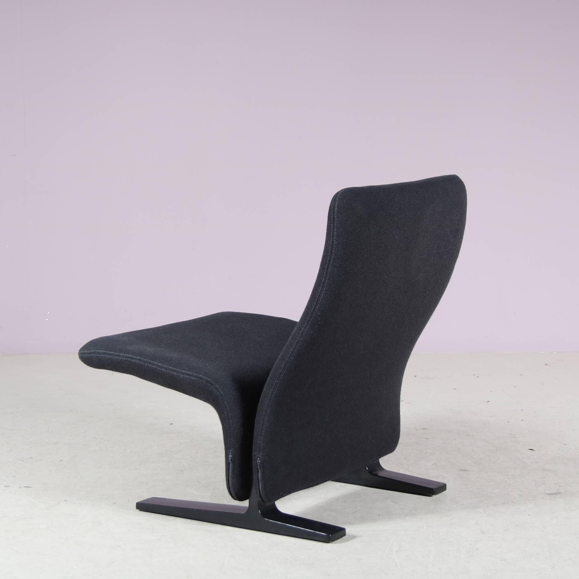 1970s “Concorde” Lowback chair by Pierre Paulin for Artifort, Netherlands