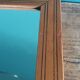 Wooden frame mirror 24 x 17.7
