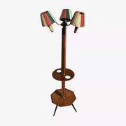 Lampadaire tablette 3 feux vintage années 50