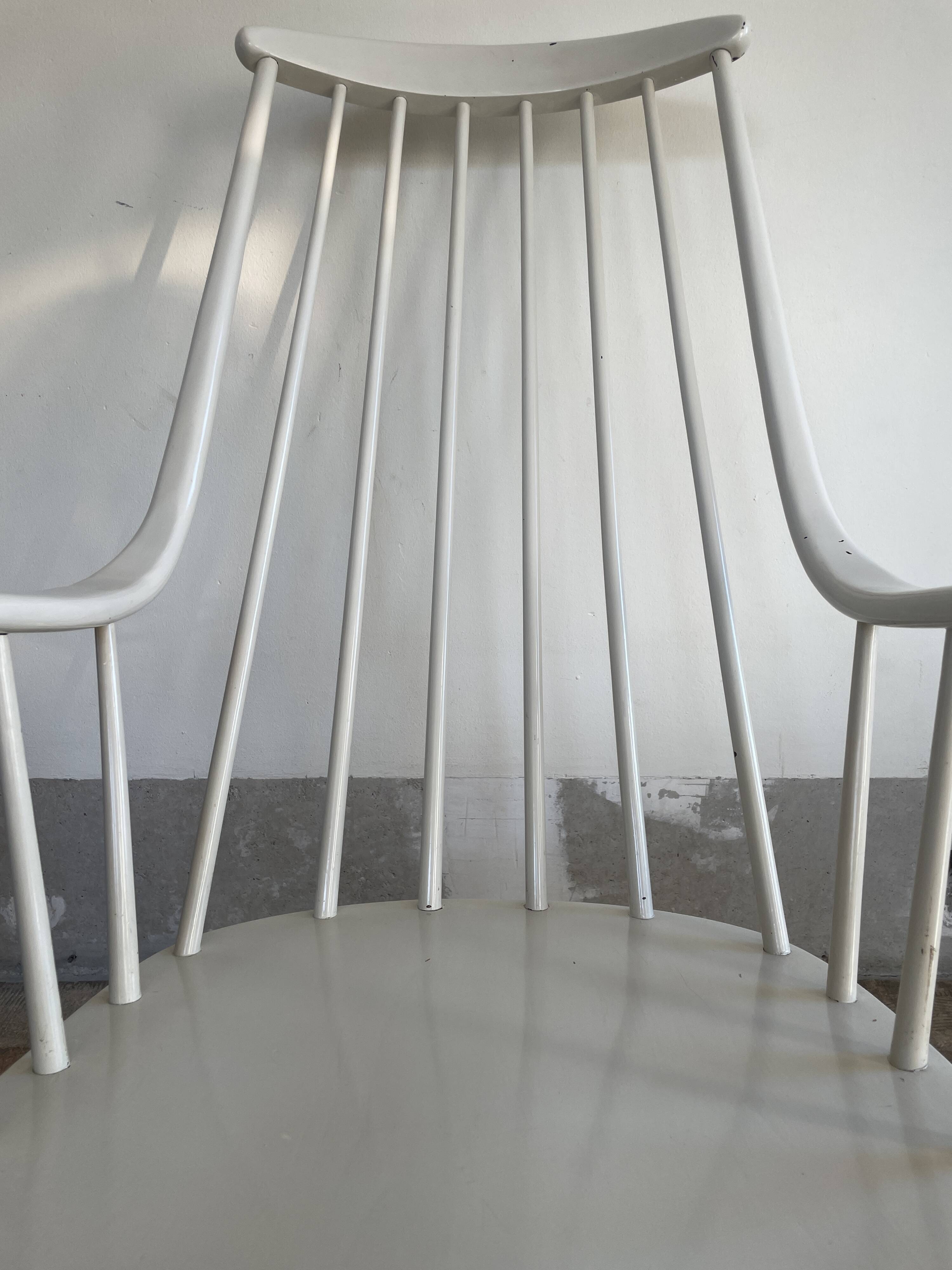 White Grandessa rocking chair by Lena Larson for Nesto