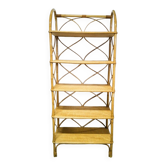 Rattan shelf