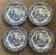 Set of 4 deep plates Royal Tudor Ware England