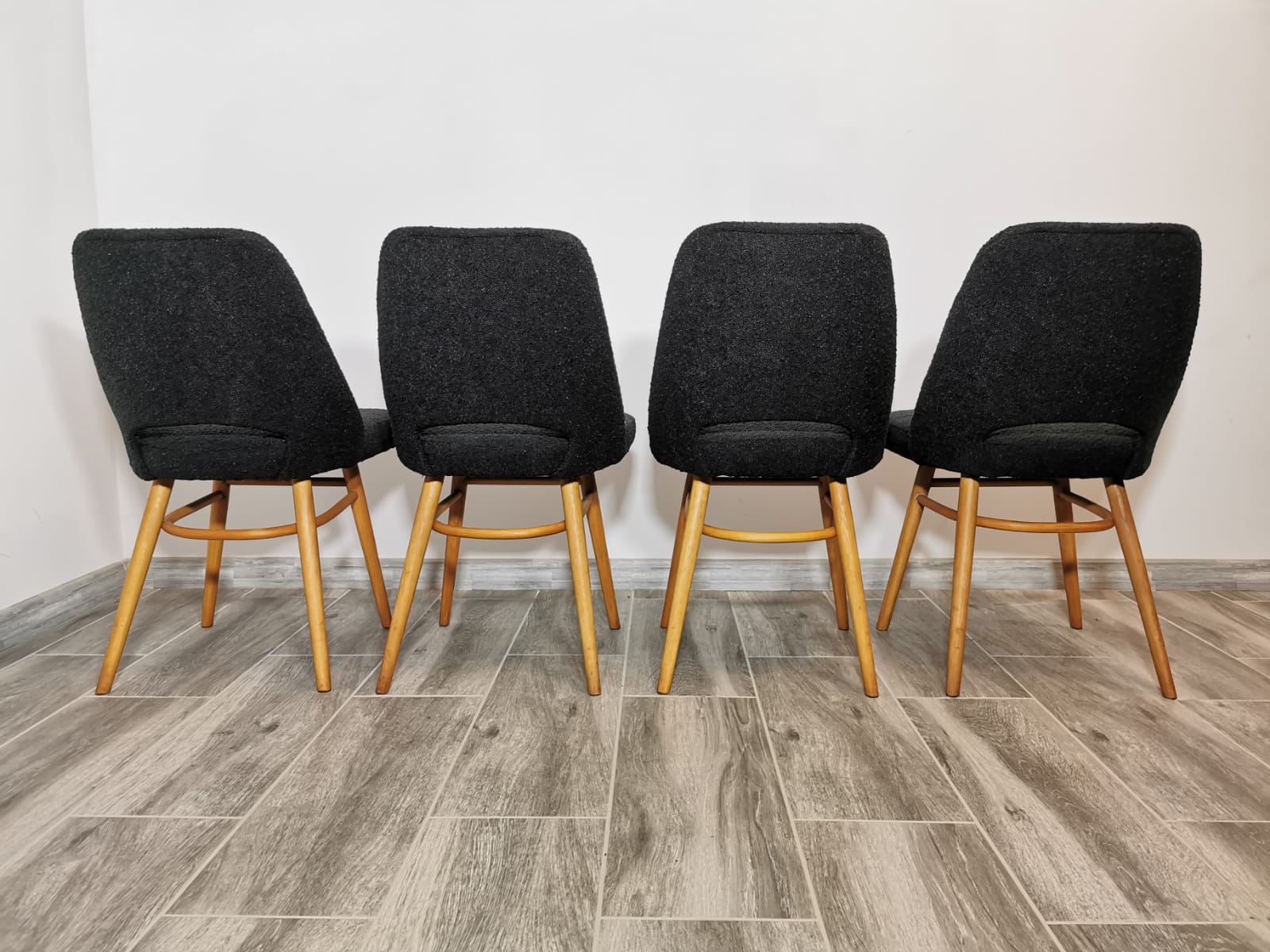 Restored dining chairs by Oswald Haerdtl