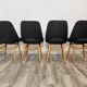 Restored dining chairs by Oswald Haerdtl