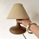 Lampe vintage en bois