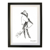 Drawing of the house Nina Ricci