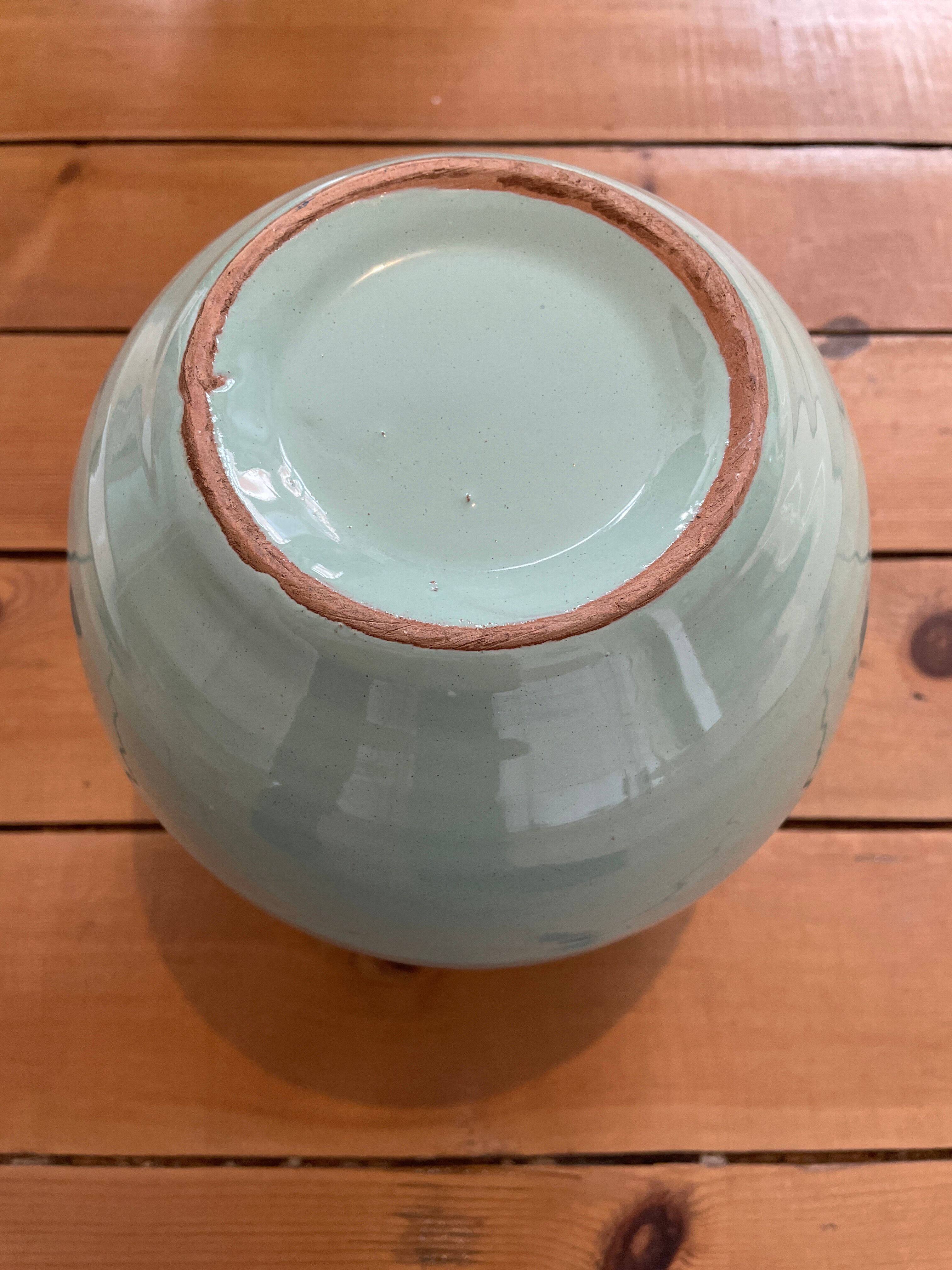 Ancient handmade ceramic vase