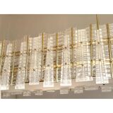 Modern Gold Murano Glass “Tropical” Chandelier by Simoeng, Italy