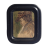 Peinture on bois ancient "portrait" napoleon frame 3