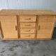 Vintage rattan sideboard in Roche Bobois style