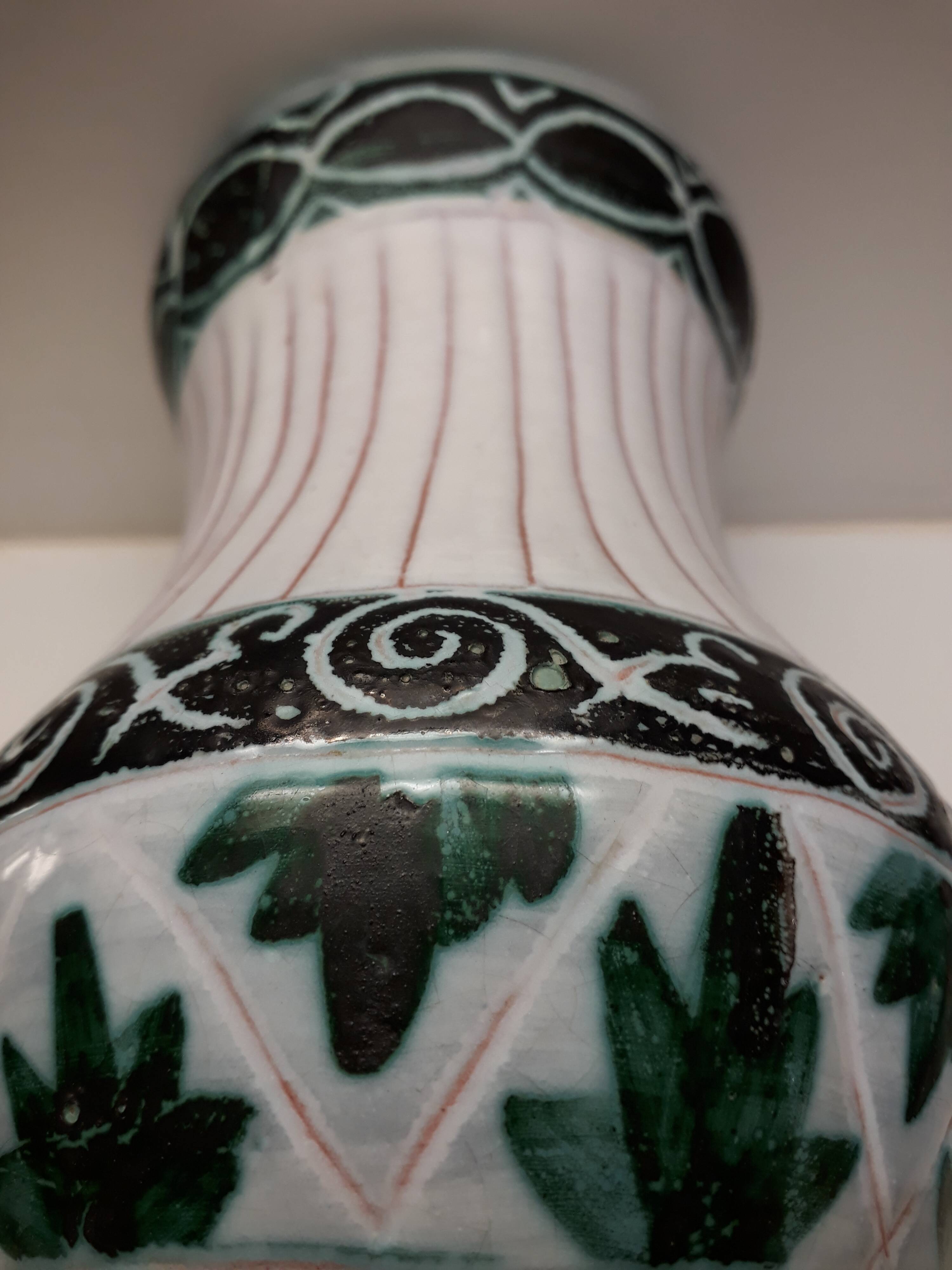Vallauris ceramic vase