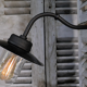 Gooseneck wall lamp