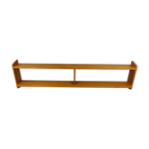 Beech wooden wall rack / book shelf, 1960’s