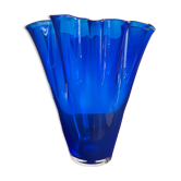 Vintage handkerchief vase made of glass paste