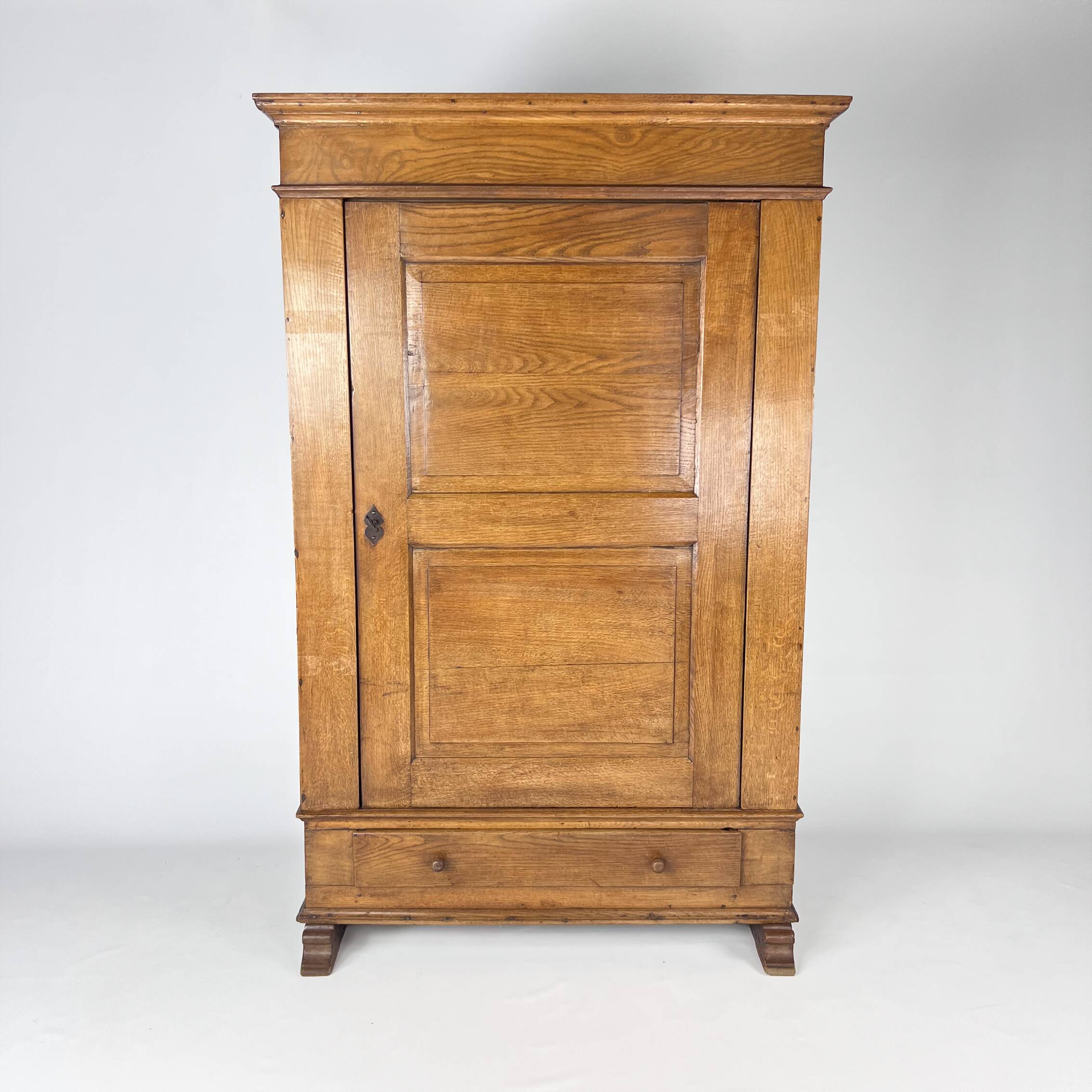 Dutch Antique Oak Cabinet, 1800s