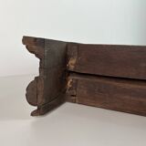 Credenza, carved walnut cabinet from the 17th century Renaissance.