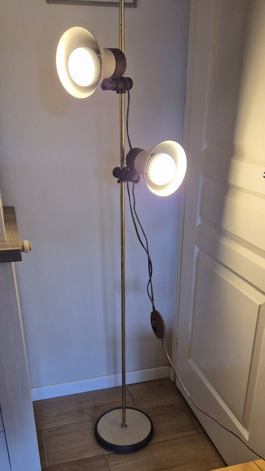 1960s spotlight floor lamp