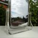 Vintage double-sided plexiglass mirror from the 60s/70s