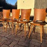 Set of 6 Baumann bistro chairs