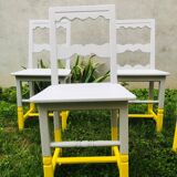 Renovated old chairs