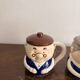Lot of 2 Grandfather Grandmother Character Mugs Humorous Dragimex