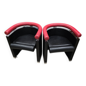 Fauteuils design cuir