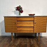 Mid century retro vintage teak sideboard washstand by Beautility 1960