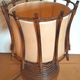Rattan and wicker lamp design 50s 60s